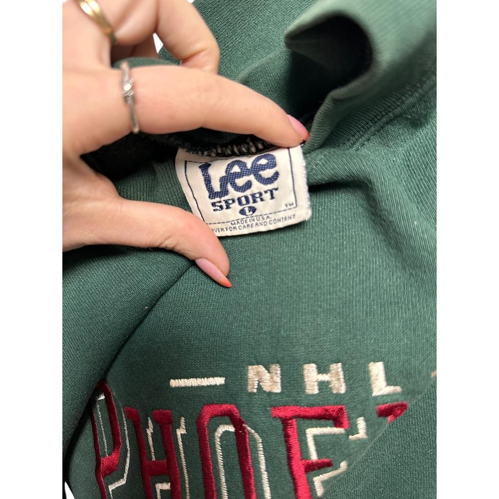Sweat Lee Sport Nhl Phoenix Coyotes - L - Vert - État : Excellent