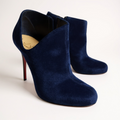 Bottines Christian Louboutin - 39 - Bleu - État : Excellent