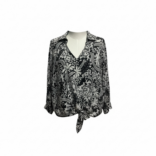 Blouse Gold & Silver - Taille Unique - Noir - État : Trèsbon