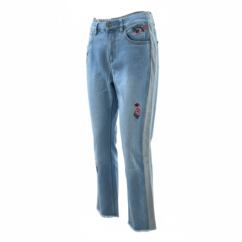 Jeans court Desigual – S – Gris/bleu – État : Excellent - BiWear