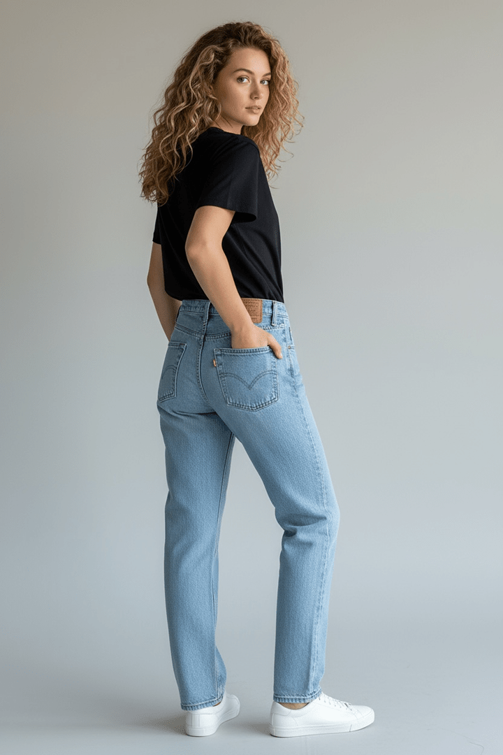 Jeans droit Levi's – Bleu – État : Très bon - BiWear