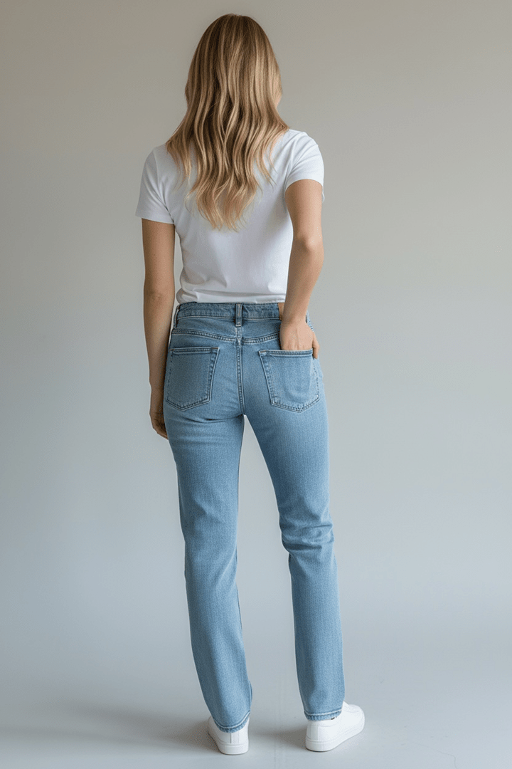 Jeans droit Zapa – S – Bleu – État : Neuf - BiWear