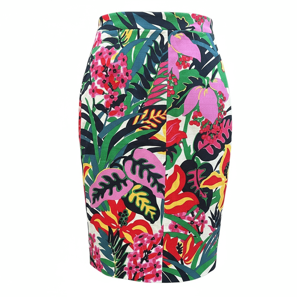 Jupe mi - longue J.crew – Xs – Fuchsia Multicolore – État : Neuf avec étiquette - BiWear