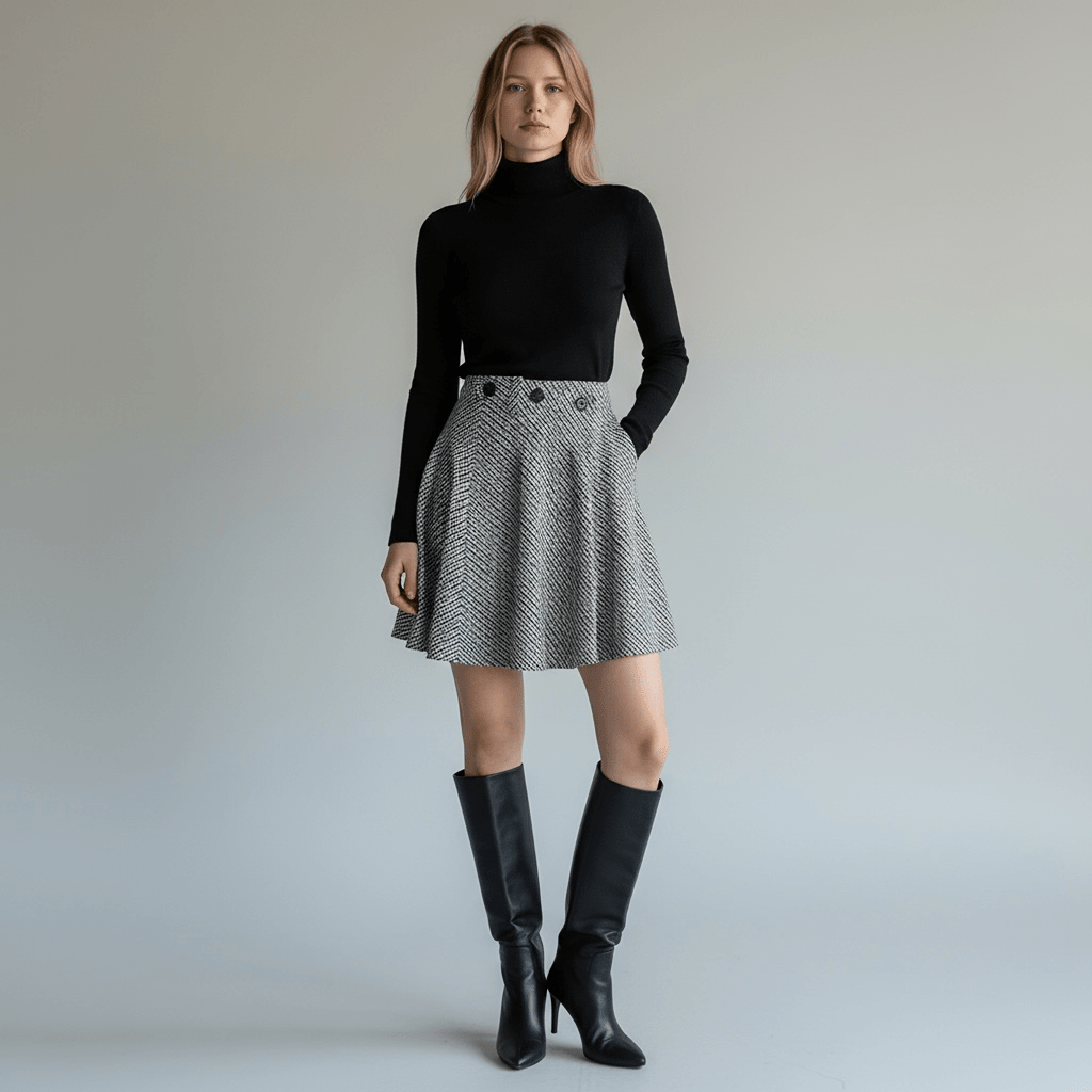 Mini - jupe Maje – Xs – Marine – État : Neuf avec étiquette - BiWear