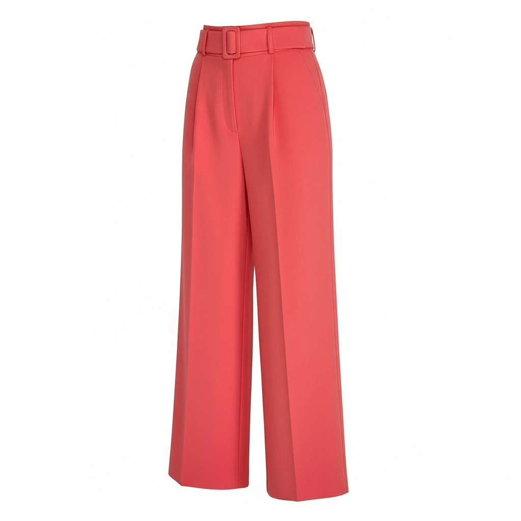 Pantalon à jambes larges Naf Naf – S – Corail – État : Neuf sans étiquette - BiWear