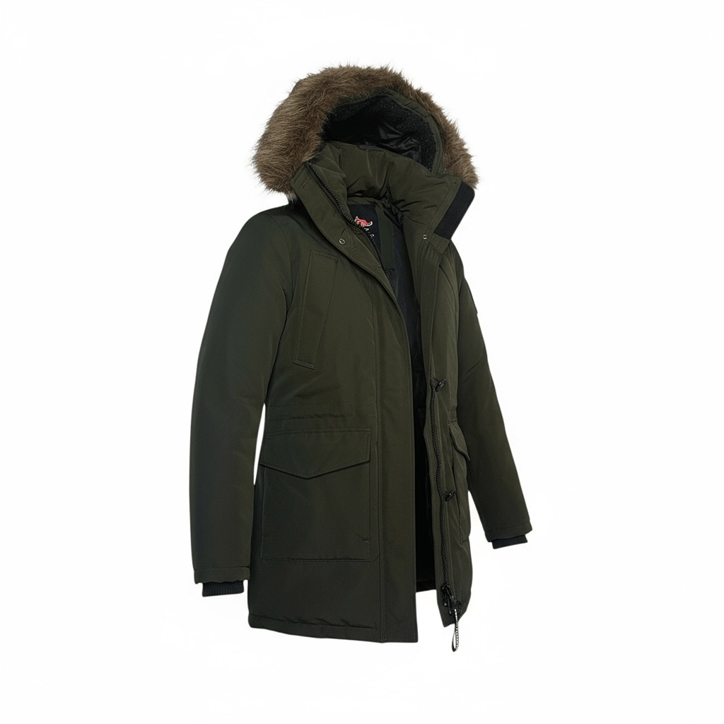 Parka Superdry – S – Kaki – État : Très bon - BiWear