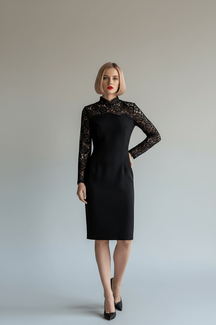 Petite robe noire Sandro – S – Noir – État : Excellent - BiWear