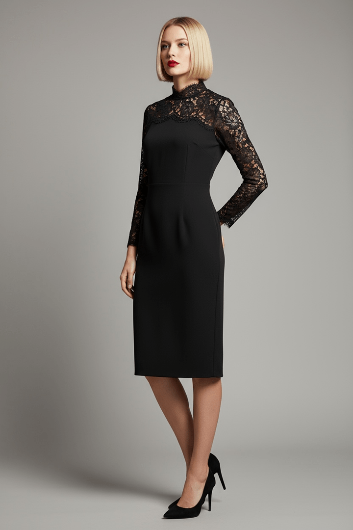 Petite robe noire Sandro – S – Noir – État : Excellent - BiWear