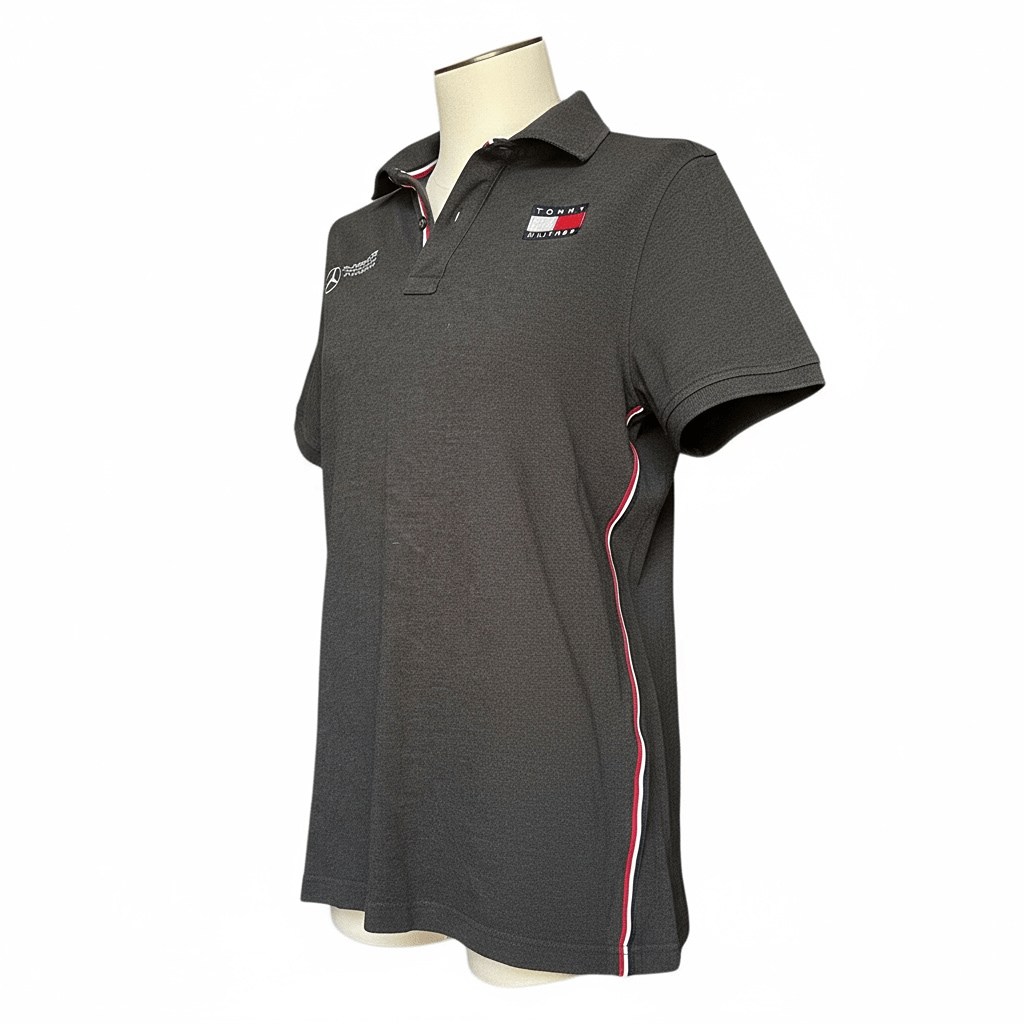 Polo Tommy Hilfiger – S – Gris – État : Très bon - BiWear