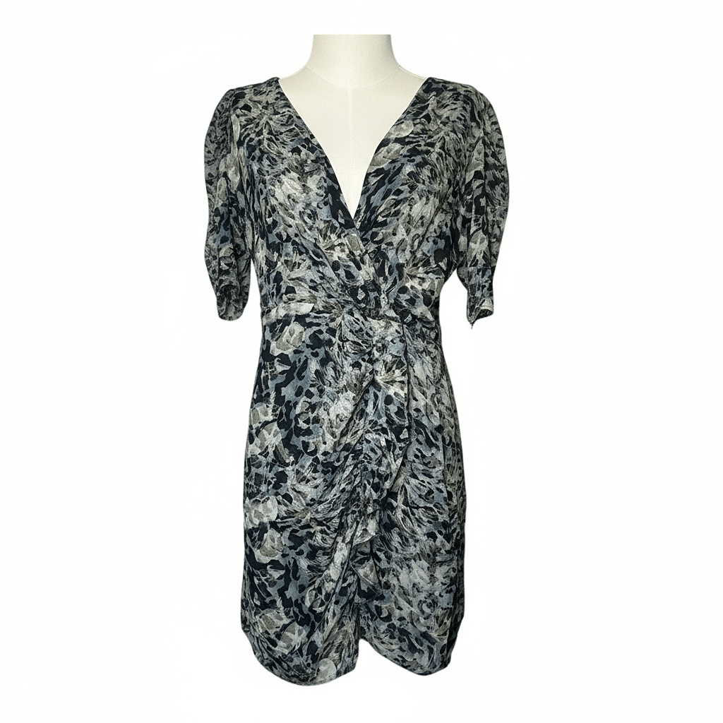 Robe casual Ikks – L – Noir/vert foncé – État : Très bon - BiWear