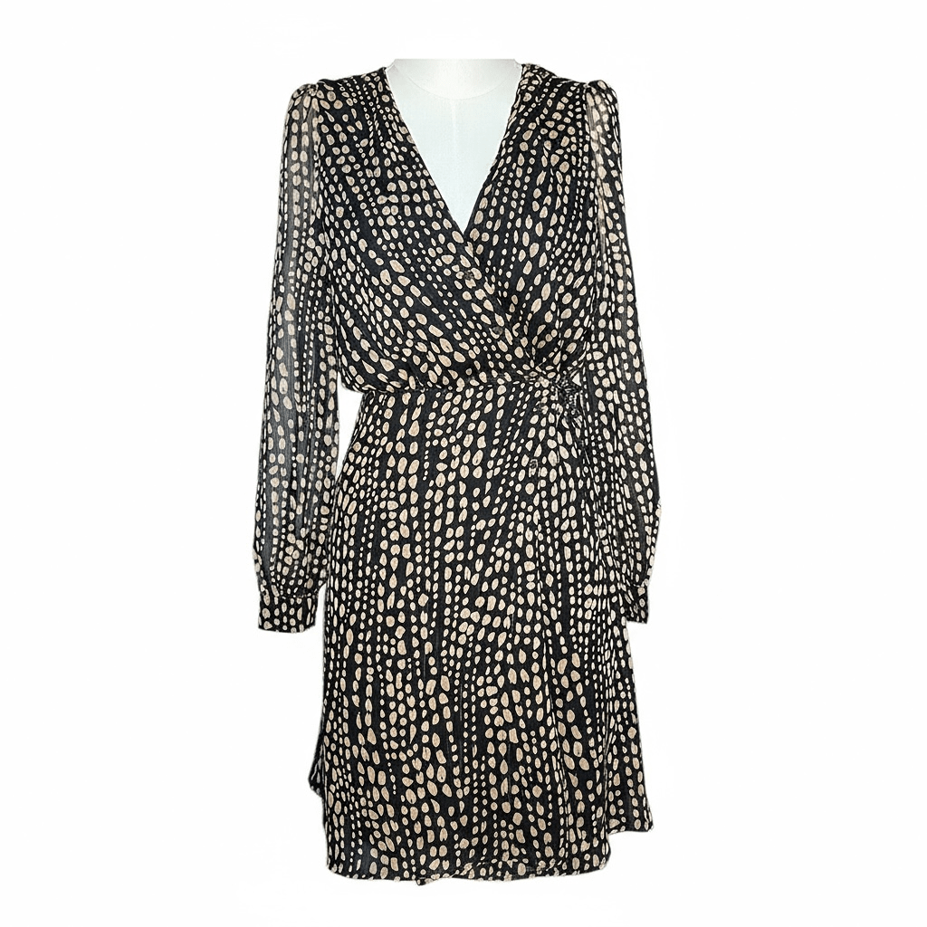 Robe casual Naf Naf – S – Noir/crème – État : Très bon - BiWear