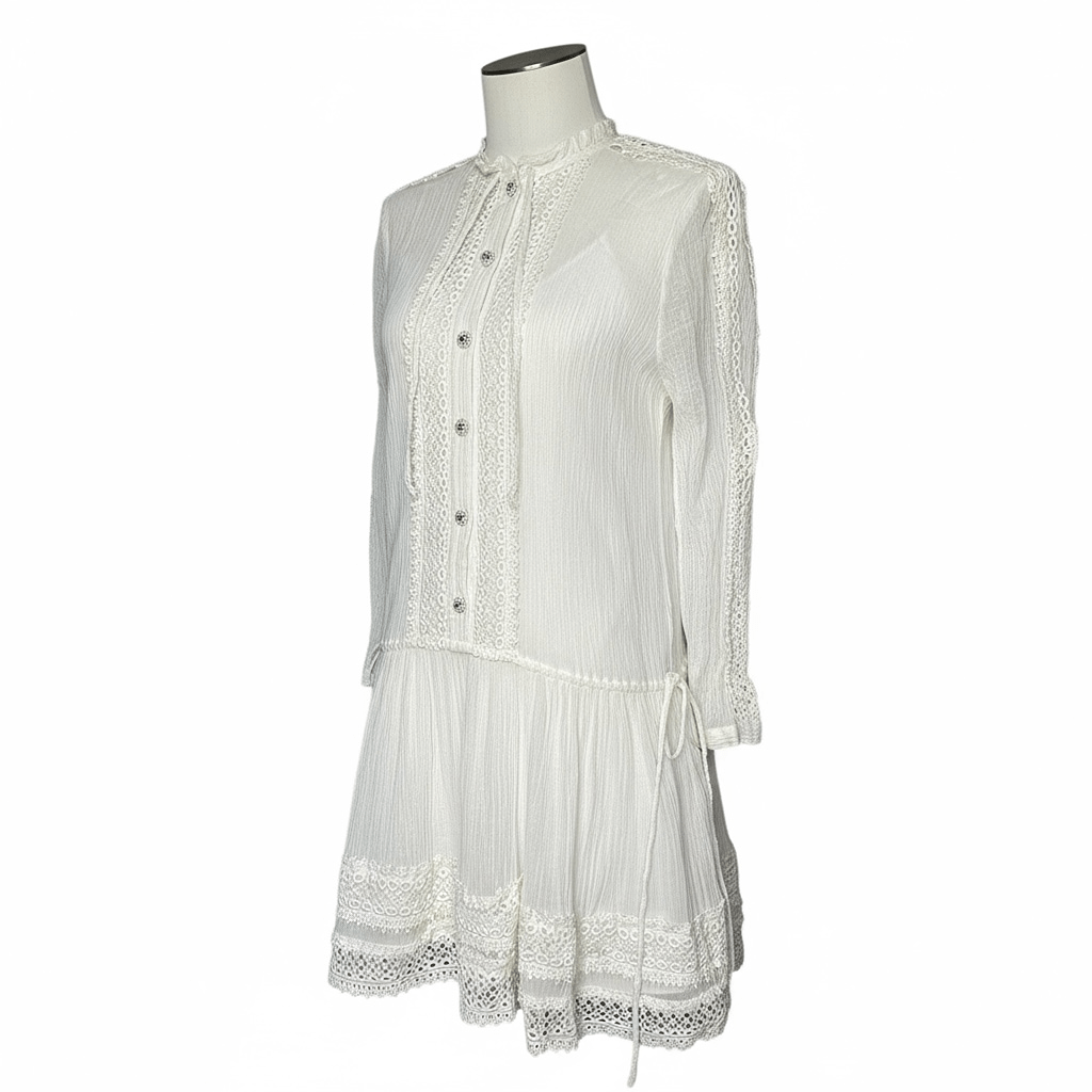 Robe casual The Kooples – S – Blanc – État : Très bon - BiWear