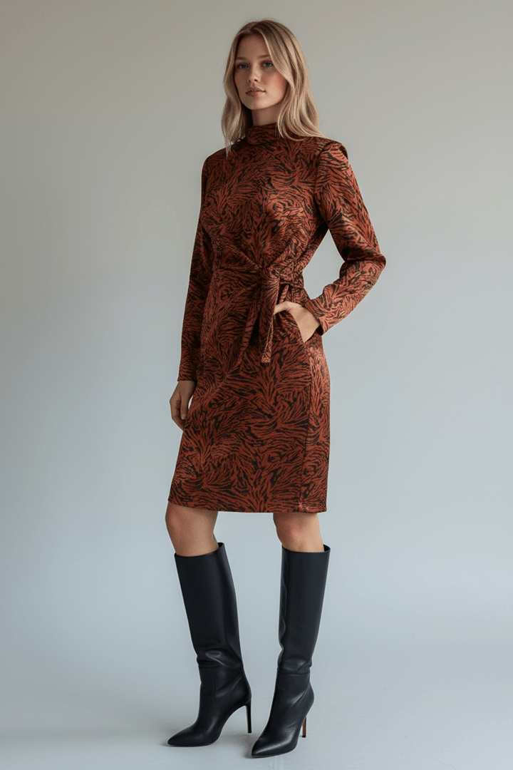 Robe mini & Other Stories – Xs – Marron – État : Neuf - BiWear
