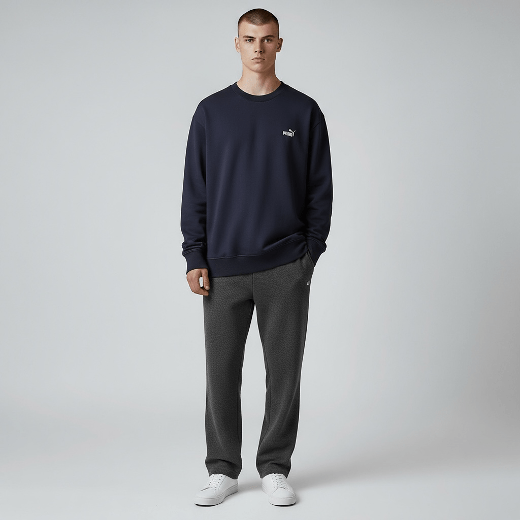 Sweat Puma – M – Marine – État : Très bon - BiWear