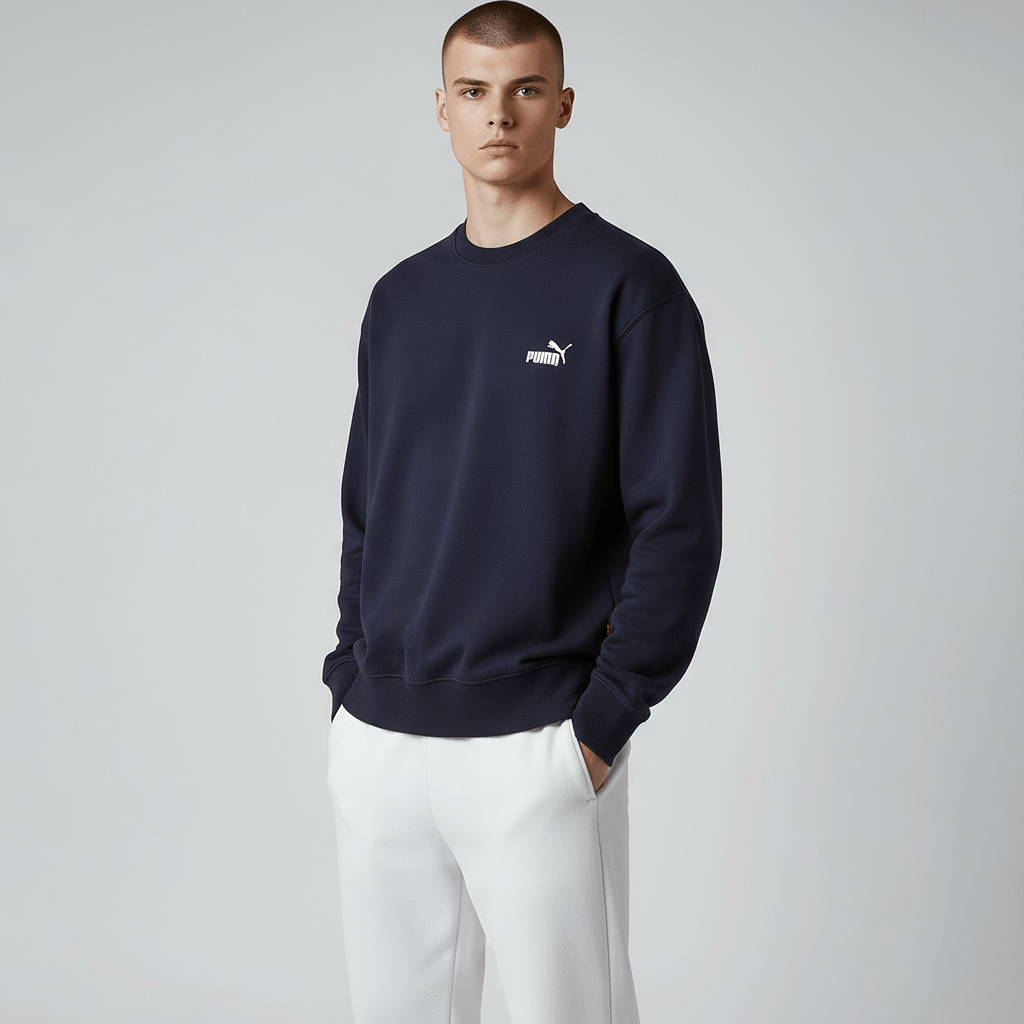 Sweat Puma – M – Marine – État : Très bon - BiWear