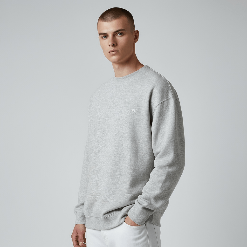 Sweats Boss – L – Gris – État : Très bon - BiWear