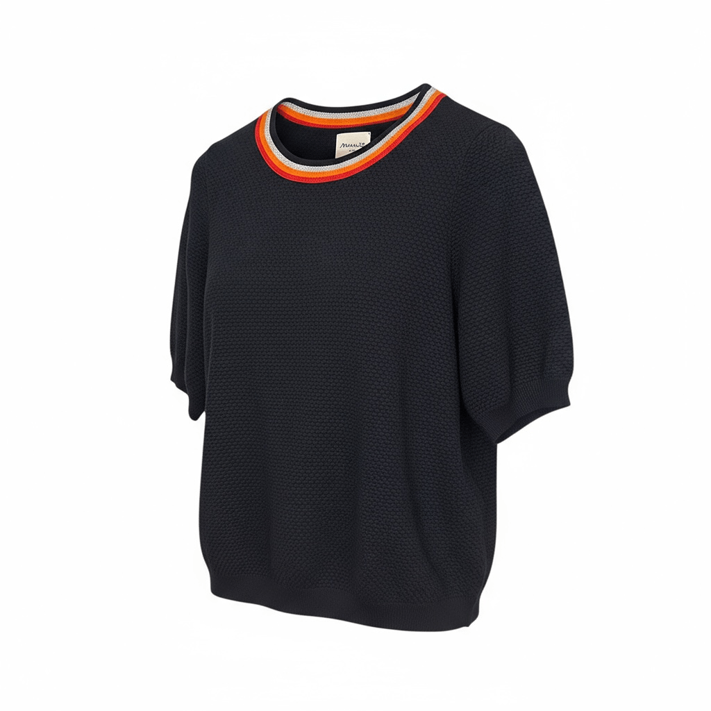 T-shirt Maison 123 – S – Marine – État : Très bon - BiWear