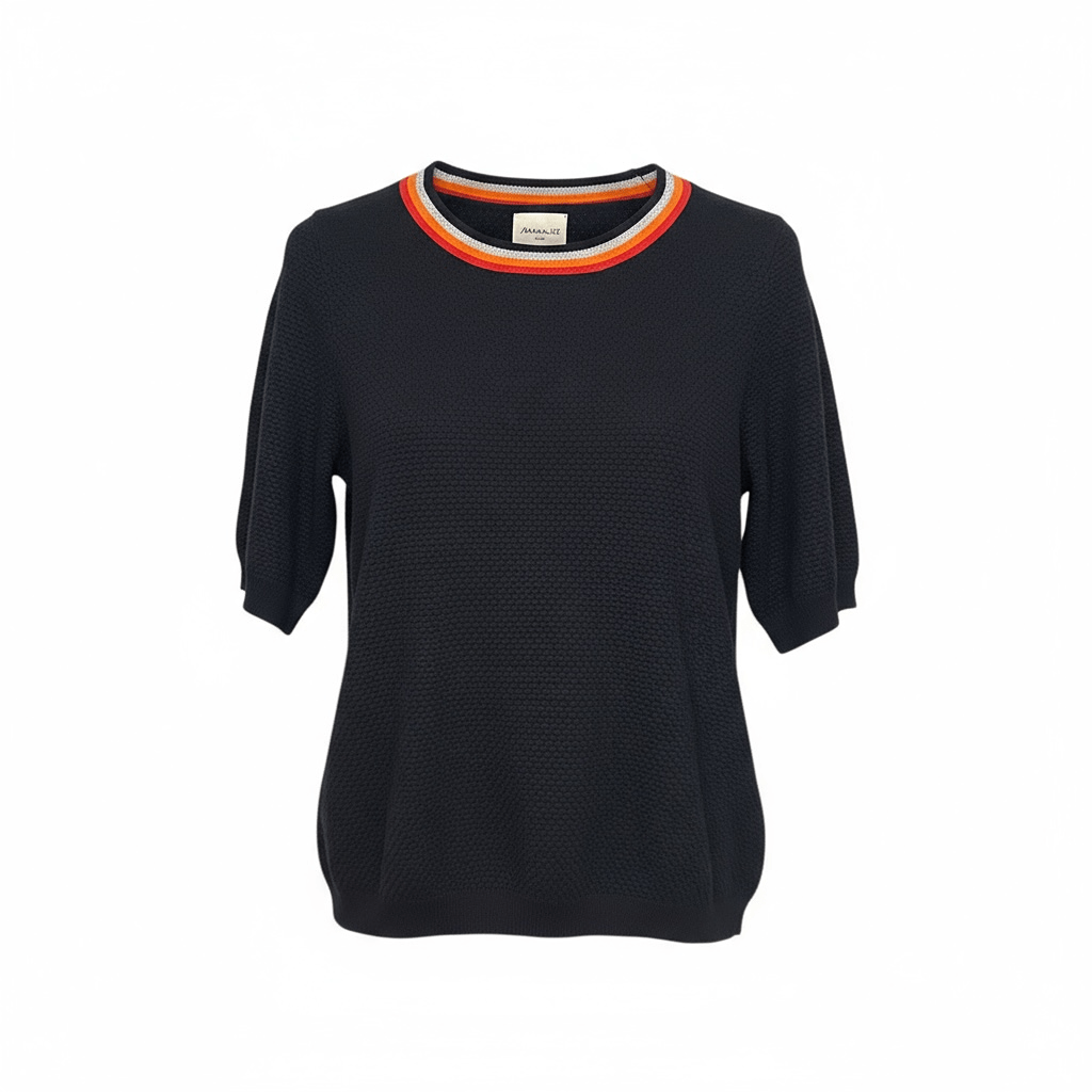 T-shirt Maison 123 – S – Marine – État : Très bon - BiWear