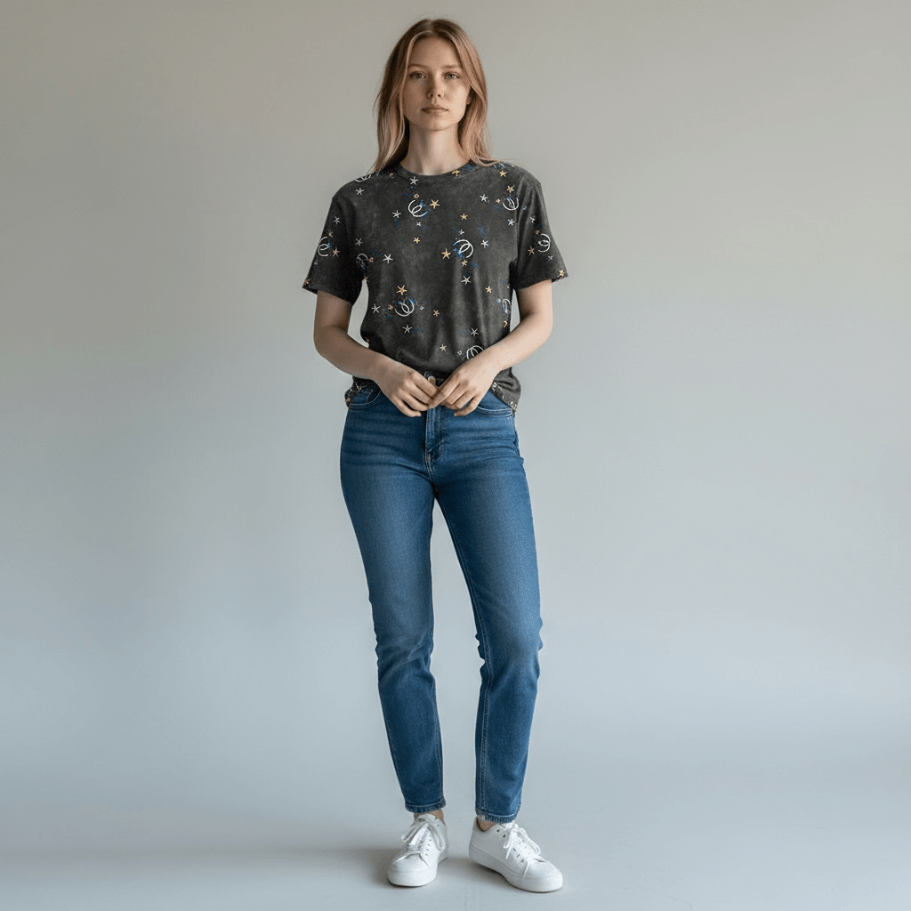 T-shirt Maje – S – Noir/gris – État : Excellent - BiWear