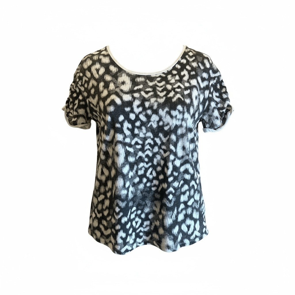T-shirt Sandro – S – Noir et Blanc – État : Excellent - BiWear