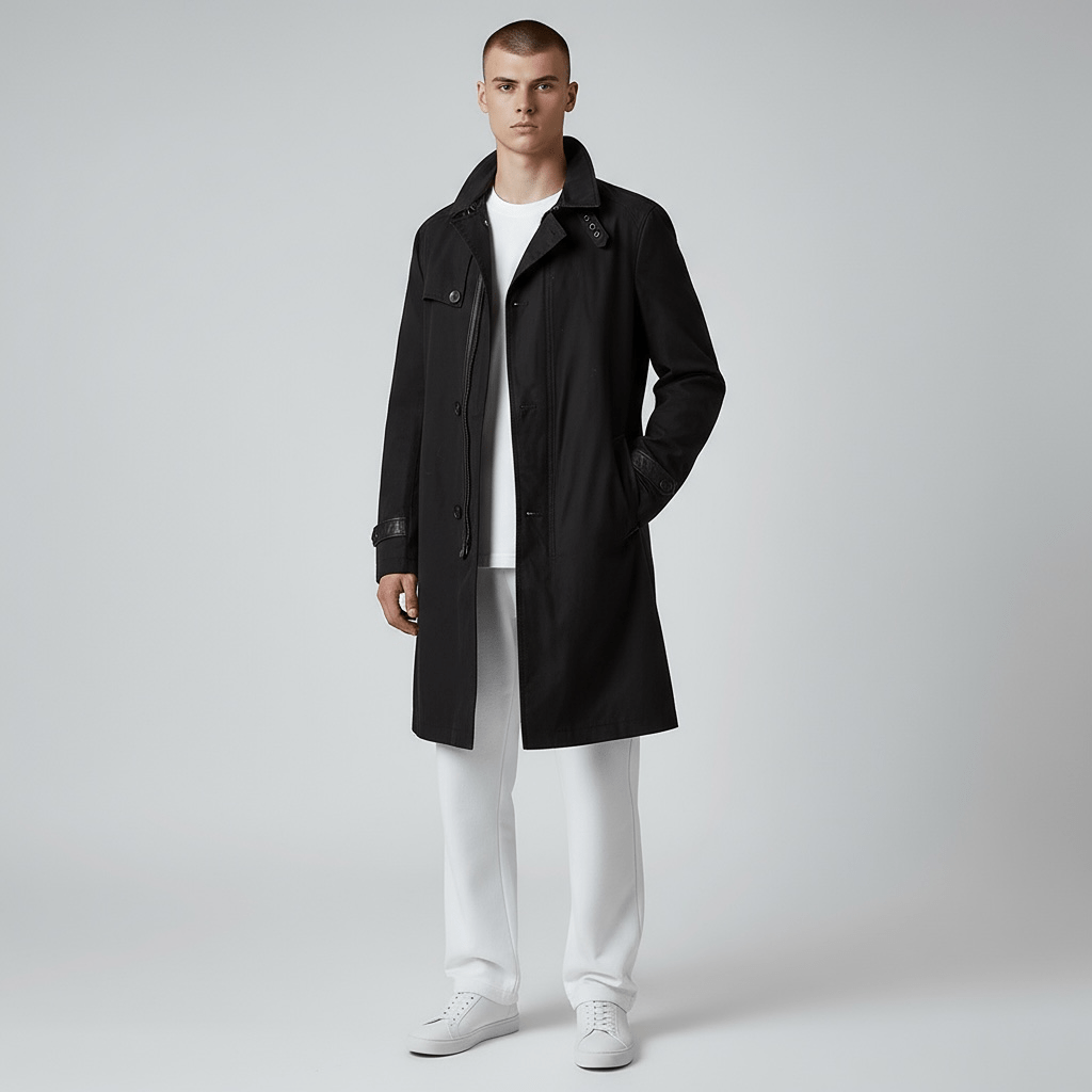 Trench The Kooples – M – Noir – État : Très bon - BiWear