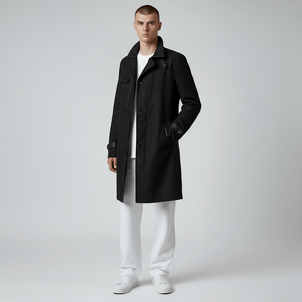 Trench The Kooples – M – Noir – État : Très bon - BiWear