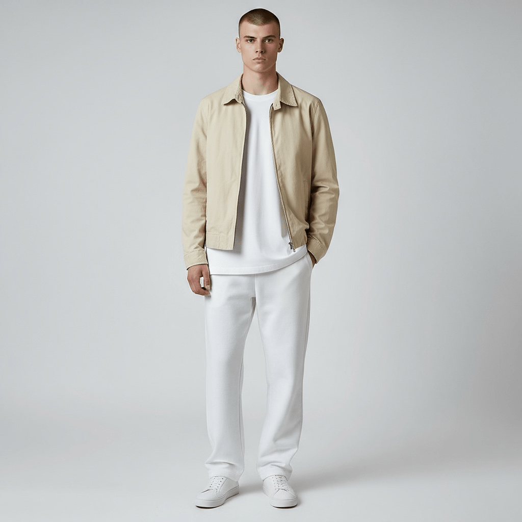 Veste chemise Burberry – S – Crème – État : Très bon - BiWear