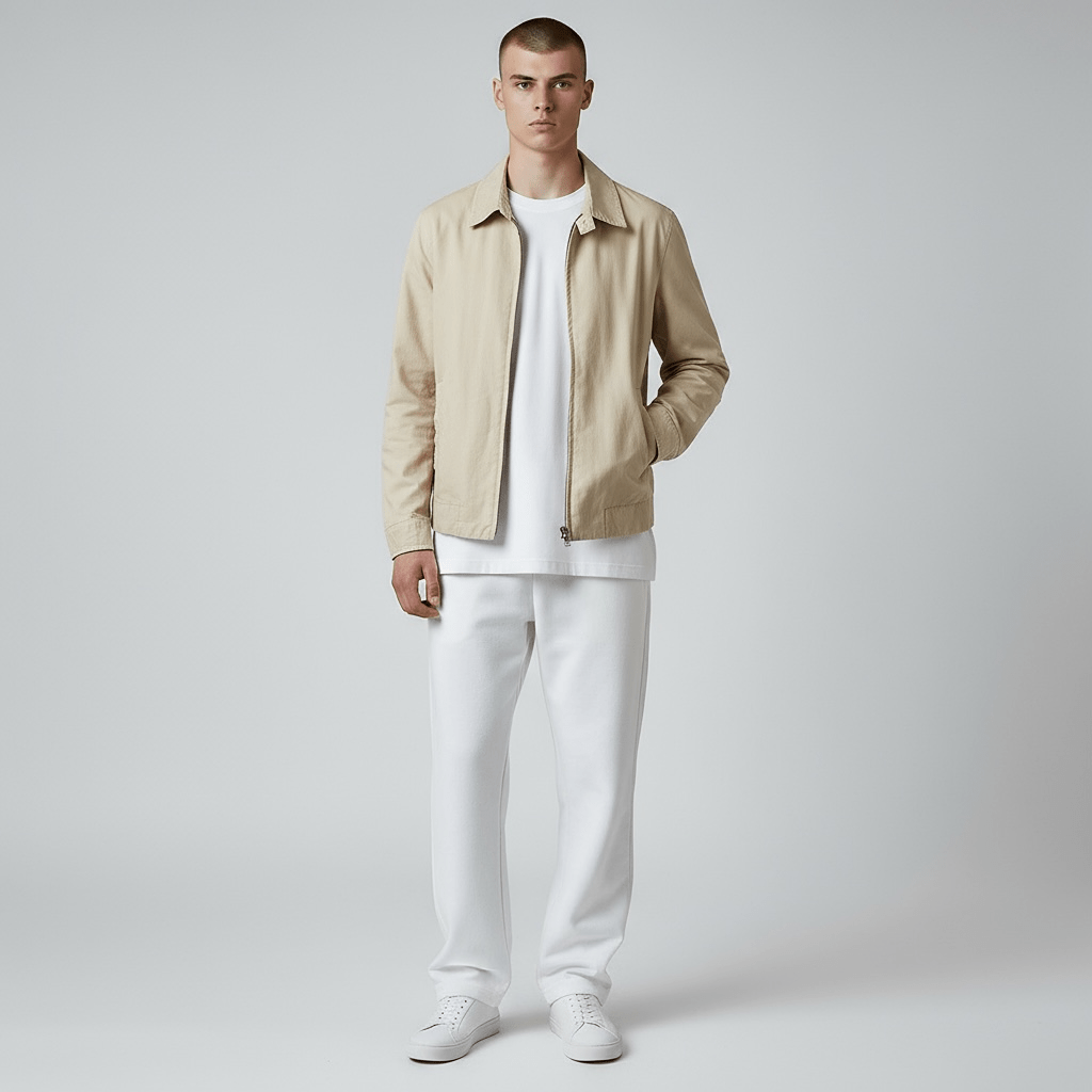 Veste chemise Burberry – S – Crème – État : Très bon - BiWear