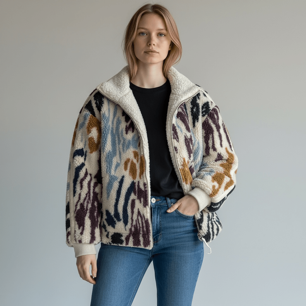 Veste polaire Ba&sh – Xs – Crème – État : Neuf - BiWear