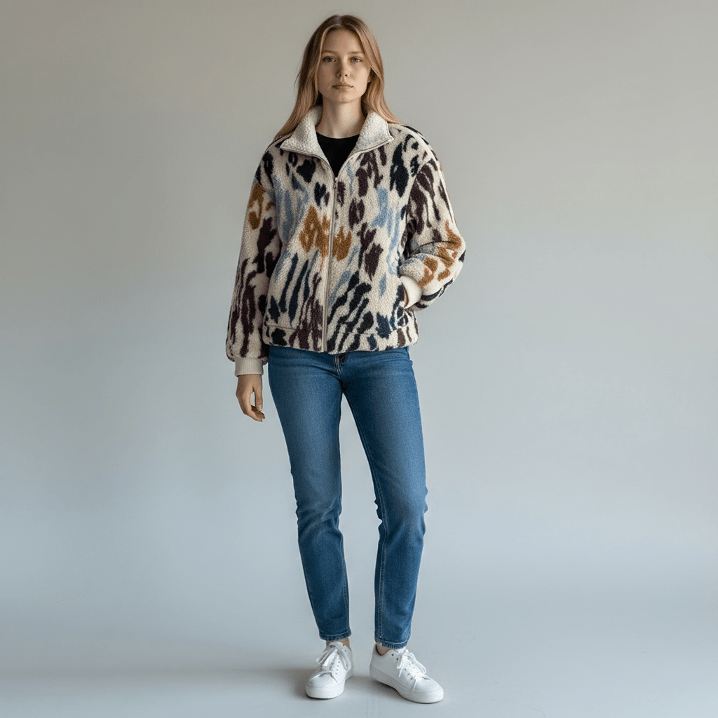 Veste polaire Ba&sh – Xs – Crème – État : Neuf - BiWear